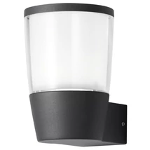 Optonica kültéri LED fali lámpa fekete 7W 490lm 3000K meleg fehér IP54 9343
