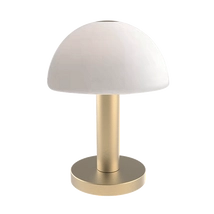 Elmark Nola asztali lámpa 1xG9 fehér/arany dimmelhető 955NOLA1T/WHGD