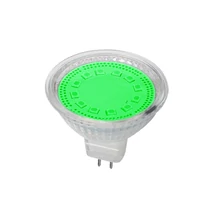 Elmark led lámpa-izzó MR16-GU5.3 zöld SMD2835 3W GU5,3 12V 3000K 99LED604