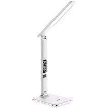 Avide Nathan LED asztali lámpa irodai bőrhatású fehér 6W 360Lm CCT ABLDL-OLC-6W-WH