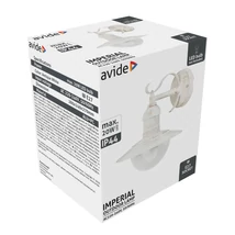 Avide kültéri fali lámpa antik fehér IP44 Imperial