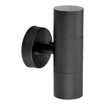 Avide kültéri fali lámpa fekete 180 mm IP44 Peka