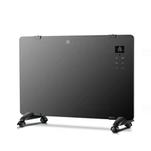 Stilo Smart WiFi üvegpanel fűtőtest 1000W/2000W távirányítóval, falra szerelhető vagy szabadon álló kivitel, Stilo STI1709