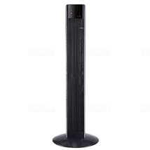 STILO Oszlopventilátor 50W 220-240V, 91cm magas távirányítóval 3 fokozatú oszcilláló funkció időzítő funkció LCD kijelző 1,6m vezetékkel, fekete STI1689