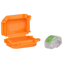 Tracon vízálló műanyag doboz vezeték összekötőhöz 41x28x19mm narancssárga IPX8 BOXW1