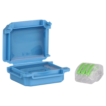 Tracon vízálló műanyag doboz vezeték összekötőhöz 45x37x24mm kék IPX8 BOXW2