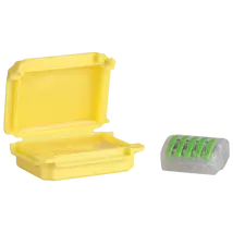 Tracon vízálló műanyag doboz vezeték összekötőhöz 53x39x24mm sárga IPX8 BOXW3