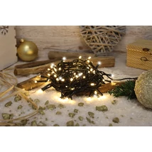 Tracon karácsonyi sziporkázó fényfüzér 2+10m meleg fehér kültéri/beltéri CHRSTOSC100WW