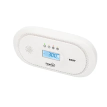 HOME CO10LCD szén-monoxid vészjelző, LCD kijelző , elemes, 2 év elem élettartam, 10 év érzékelő élettartam CO10LCD