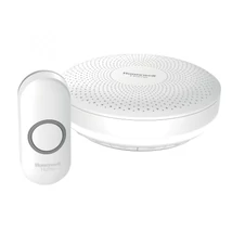 Honeywell Home DCR313N vezeték nélküli csengő 150m hatótáv 84 dB 6 dallam LED jelzőfény IP55 868 MHz DCR313N