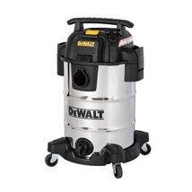 DeWALT DXV30SAPTA száraz-nedves porszívó 30 liter 15 Kpa 37,8 l/s 8 tartozék 1050W DXV30SAPTA