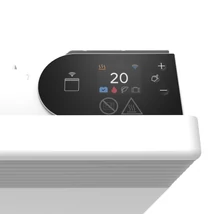 Noirot E179118 Spot WIFI 2500 BL konvektor fűtőtest, 2500 W, alumínium fűtőelem, falra szerelhető vagy szabadon álló, napi és heti programozás, applikációval vezérelhető E179118