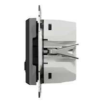 Schneider ASFORA antracit Dupla USB gyorstöltő, A+C, 45W EPH2700471