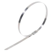 Tracon rozsdamentes acél kábelkötegelő, gyorskötöző 4,6×200 mm F200