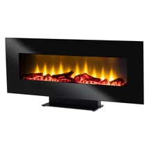 Home FKK 24 falra szerelhető vagy talpra állítható elektromos látványkandalló, 900W/1800W, heti program, távirányító, fekete FKK 24