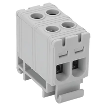 Tracon Főáramköri leágazó kapocs, sínre szerelhető, szürke 1.5-16mm2 1000VAC FLEAL-16/2
