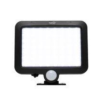 Home FLP250SOLAR napelemes LED reflektor, 250 lm, PIR mozgásérzékelő, 120° 5m, 56 db hidegfehér SMD LED, energiatakarékos, műanyag, IP44 FLP250SOLAR