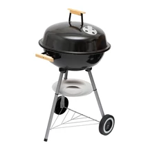 Home GR02 fedeles gömbgrill zománcozott, könnyen tisztítható fedél rozsdamentes hamugyűjtő tálca GR02