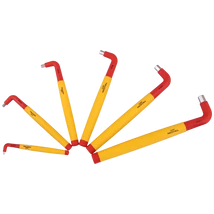 Tracon 6 db-os szigetelt imbuszkulcs készlet 1000V ISET6