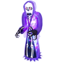 Somogyi felfújható halloween csontváz 150 cm belső LED projektorral KD 150 CS