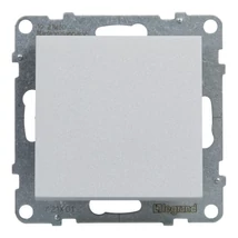 Legrand Suno 101 egypólusú kapcsoló aluminium nélkül 10AX, fehér 721301