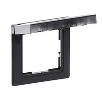 Legrand Suno fekete keret 1-es IP44 721444