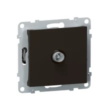 Legrand Suno fekete TV csatlakozóaljzat csillagpontos, végzáró, keret nélkül 721464