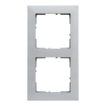 Legrand Suno 2-es keret,vízszintes és függőleges aluminium IP20 721512