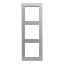 Legrand Suno 3-as keret,vízszintes és függőleges aluminium IP20 721513