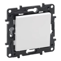 Legrand Niloé Step 101N egypólusú nyomó fehér 6A 863109