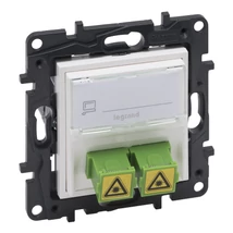 Legrand Niloé Step SC/APC optikai csatlakozóaljzat fehér 863171