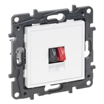 Legrand Niloé Step hangszóró csatlakozóaljzat fehér 863185
