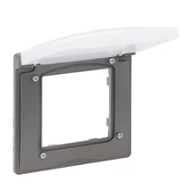 Legrand Niloé Step 1-es keret grafit szürke IP44 863496