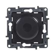 Legrand Niloé Step forgatógombos fényerőszabályzó 300W fekete 863552