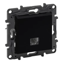 Legrand Niloé Step 1xRJ11 csatlakozóaljzat fekete 863555