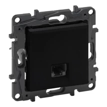 Legrand Niloé Step RJ45 Cat.5E UTP csatlakozóaljzat fekete 863559