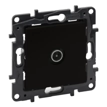 Legrand Niloé Step TV csillagpontos csatlakozóaljzat végzáró 1,5 dB fekete 863574