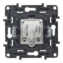 Legrand Niloé Step TV-R-SAT átmenő csatlakozóaljzat 14 dB fekete 863578