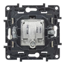 Legrand Niloé Step TV-R-SAT végzáró csatlakozóaljzat 10 dB fekete 863579