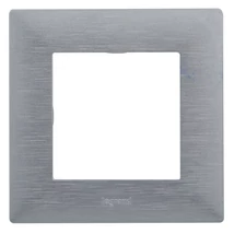 Legrand Niloé Step 1-es keret csiszolt alumínium 863891