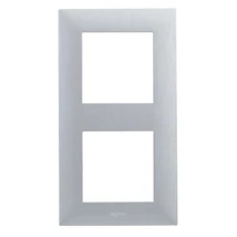 Legrand Niloé Step 2-es keret csiszolt alumínium 863892