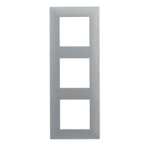 Legrand Niloé Step 3-as keret csiszolt alumínium 863893