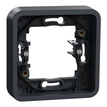 Schneider Electric MUREVA Styl egyes keret körmökkel antracitszürke MUR34108