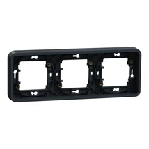 Schneider Electric MUREVA Styl hármas keret vízszintes antracitszürke MUR34109