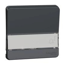 Schneider Electric MUREVA Styl billentyű jelzőfényes cimketartóval antracitszürke MUR34203