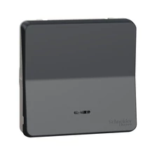 Schneider Electric MUREVA Styl váltókapcsoló fényjelzős (jelző vagy ellenőrző) antracitszürke MUR35025