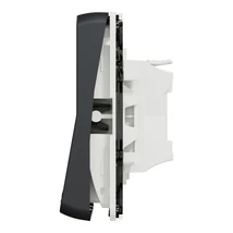 Schneider Electric MUREVA Styl egypólusú nyomó (101n) antracitszürke MUR35027