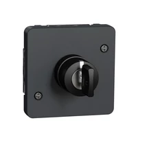Schneider Electric MUREVA Styl kulcsos kapcsoló 3 állású antracitszürke MUR35061