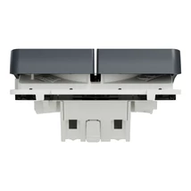 Schneider Electric MUREVA Styl kettős nyomó antracitszürke MUR35326