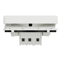 Schneider Electric MUREVA Styl egypólusú nyomó (101n) polárfehér MUR39027